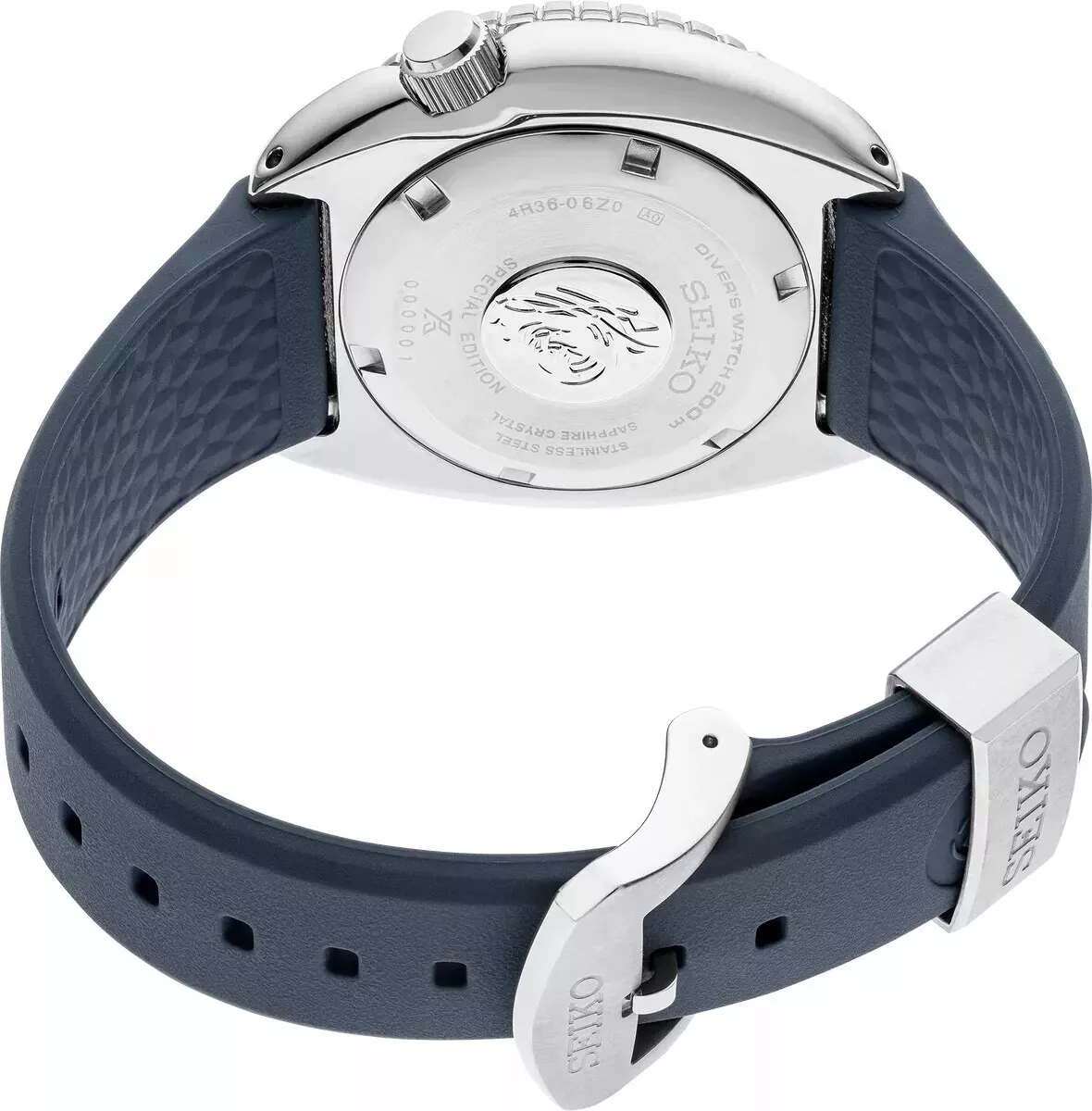 Seiko, Men's Watch, Save The Ocean Automatic, Blue Dial, 45mm