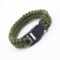 thumbnail image 2 of Pulsera Paracord Oliva Rojo Verde Cocina, Decoración y Otros, 2 of 3
