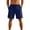 Light Blue, variant on Mens Shorts Casual Drawstring Waist Lightweight Summer Hiking Outdoor Beach Shorts with Pockets