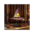 thumbnail image 6 of Witch Hat Lamp, Handmade Gothic Witch Hat Lamp, Small Table Lamp, Mysterious Bedroom Atmosphere And Witchcraft Gift, Weird And Fun Table Lamp In The Shape Of A Small Wizard Hat, 6 of 7