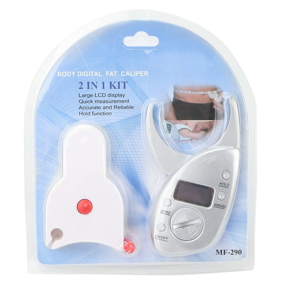 Electronic Fat Caliper,Portable Skin Fat Caliper Fat Measurement Device Handheld Fat Tester Stylish and Modern
