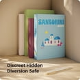 thumbnail image 5 of U Brands Book Diversion Safe, 10.8 x 7.8 x 1.77 in., Hidden Combination Lock Cash Money Box, 5 of 7