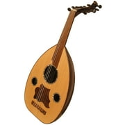 Mid-East Egyptian Oud Sheesham Round Mother Of Pearl Inlay w/ Gig Bag *Blemished