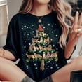 thumbnail image 2 of Golden Retriever Christmas Tree T-Shirt, Funny Dog Lover Gift, Golden Retriever Christmas Lights Shirts, Christmas Shirts for Women Men, 2 of 3