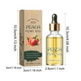thumbnail image 3 of Xihbxyly Ofertas relámpago de hoy Prime Ácido acético Eliminador de olores Líquido hidratante corporal hidratar el pH Desodorante para mujer Calmante para el cabello interior Melocotón 30 ml, 3 of 7
