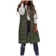 thumbnail image 2 of Chaqueta de mujer con capucha, manga larga, cremallera, sin mangas, parkas, abrigos, tops con bolsillo, 2 of 6