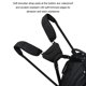 thumbnail image 3 of Greeniant Correa para bandolera de golf Correas antiarañazos ajustables Suministro acolchado Golf Negro, 3 of 6