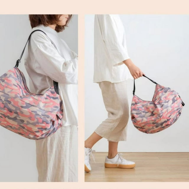 mmirethe Organize Travel Essentials Foldable Storage Bag Travel-friendly Beach Bag C letter 1Set
