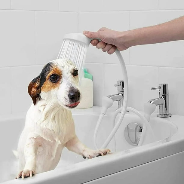 Rociador Para Grifo De Fregadero - Ducha De Mano Con Adaptador, Ideal Para Lavar El Cabello Y Mascotas