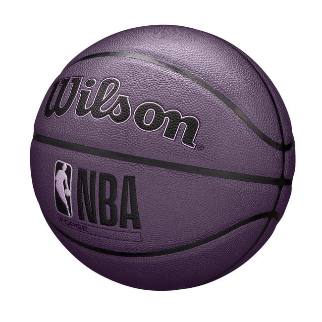 Wilson NBA Forge Indoor/Outdoor Basketball - Purple, Size 7 - 29.5"
