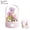 Waltz Carnation (Transparent Cover + Rotating Music Base), variant on HZLKADAQ Building Block Flower Bouquet Music Box, DIY Eternal Floral Bricks Kit with Dust-Proof Display Dome, STEM Assembly Toy, Romantic Home Decor & Perfect Gift for Valentine’s Day/Birthday