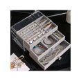 thumbnail image 3 of 1pc Three-layer Acrylic Jewelry Box, 3 of 4