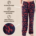 thumbnail image 6 of LazyOne Animal Pajama Pants for Men, Male Pajamas, Lobster, Large, 6 of 7