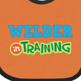 thumbnail image 4 of Inktastic Welder in Training Boys or Girls Baby Bib, 4 of 4