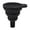 Black, variant on Foldable and Heat-Resistant Silicone Funnel for Kitchen and Car Use
