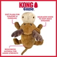 thumbnail image 3 of KONG® Cozie™ Plush Dog Toy with Squeaker, Marvin the Moose, Jumbo Extra Large, 3 of 6
