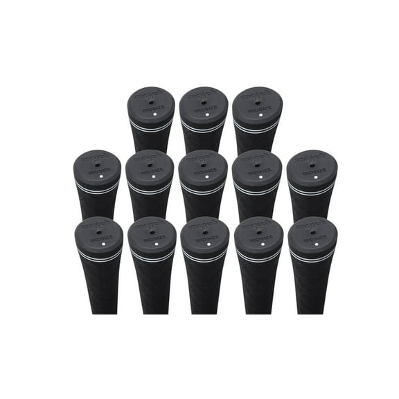 13 Majek Tour Pro Black Midsize Golf Grips