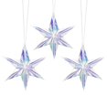 thumbnail image 1 of Billuyoard Colgante de estrella Hexagonal de 3 piezas, tamaño pequeño, para fiesta de cumpleaños, pared de habitación, decoración colgante Kits de decoración para fiestas, 1 of 6