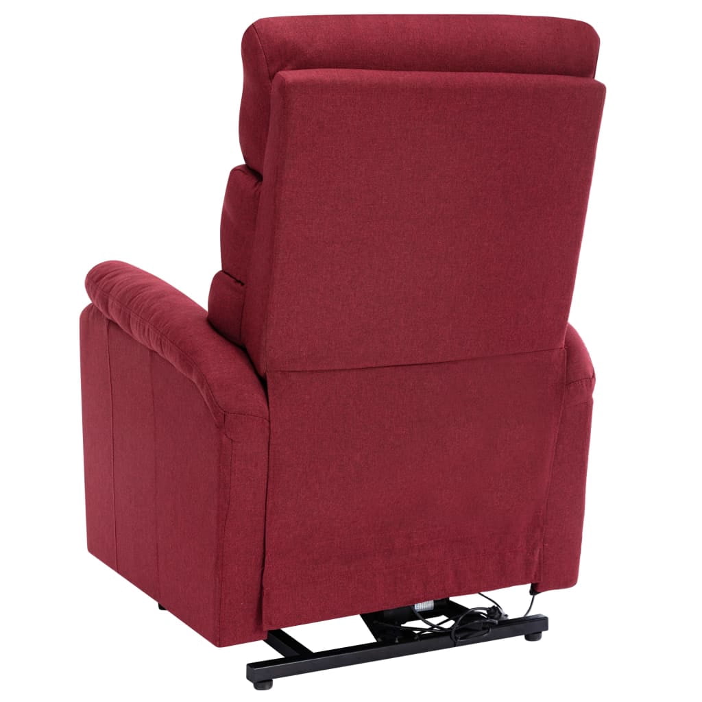 vidaXL Power Lift Recliner Electric Lift Chair for Home Theater Cinema Fabric