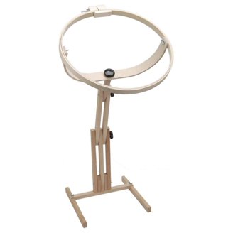 Martelli GFM-08 8-Inch Embroidery & Quilting Hoop – Gripper Ring For Free Motion Quilting, Non-Slip Fabric Hold, Two Handles