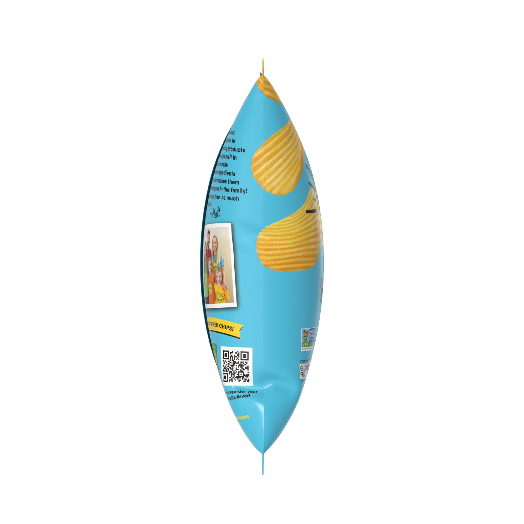 The Good Crisp Company Gluten Free Sea Salt & Vinegar Crinkle Cut Potato Chips
