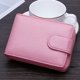 thumbnail image 5 of Guardurnaity Cartera de órgano de cuero para hombre y mujer, bloqueo de identificación, tarjeta de crédito, RFID, bloqueo de identificación, Envolturas para manijas de equipaje rosado, 5 of 6
