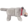 13.7" Minecraft Wolf Plush Toy Stuffed Animal Plush Doll Collectible