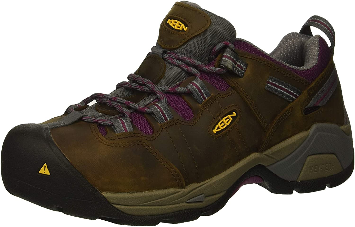keen utility women's detroit low steel toe work shoe