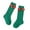 Green, variant on FAIWAD Christmas Stocking Socks for Girls Stretchy Knee High Socks Over Knee Stockings Casual Tube Socks