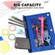 thumbnail image 4 of Case with 3 ring binders, 10-pack 3-hole pencil case with zipper, 4 of 5