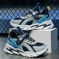 thumbnail image 2 of Wxirdiow Toddler Boys Sneakers Boys Sneakers Kids Running Shoes Girls Mesh Sneaker Lightweight Outdoor Sports Athletic Tennis Shoes for Little Kid/Big Kid Blue Size,3, 2 of 6