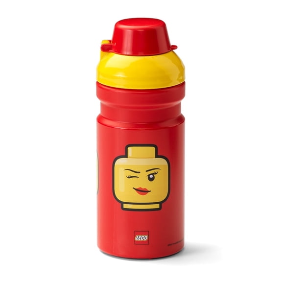 LEGO Food & Drink Products: 40561725 Iconic Girl Drinking Bottle 13 oz - Red