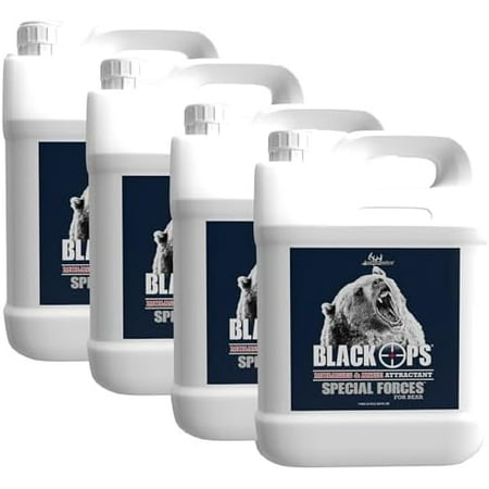 Ani-Logics Outdoors Black Ops Special Forces Molasses & Anise Liquid Bear Attractant 1 Gal - 4pk