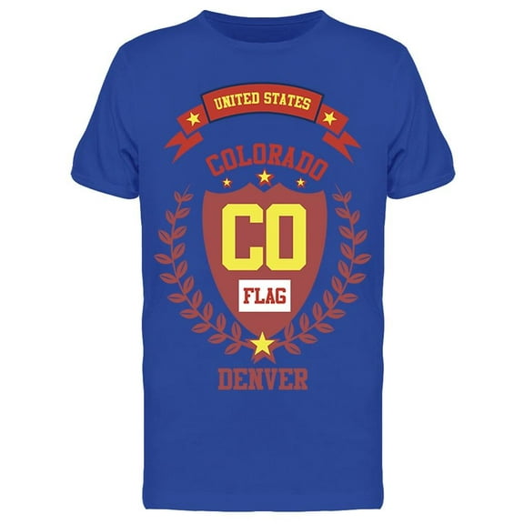 Colorado United States T-Shirt Men -Image by Shutterstock, Male Small