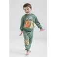 thumbnail image 2 of Disney Lion King Simba Timon Pumbaa Fleece Pullover Hoodie and Jogger Pants Outfit Set Toddler to Big Kid, 2 of 5