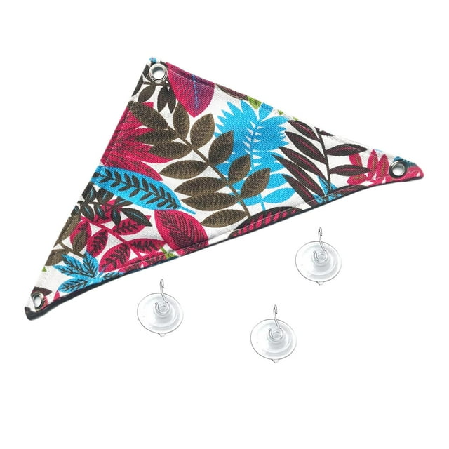Hamaca de Escalera colgante y tumbona Accesorios con ventosas para Gecko Serpiente Cama para dormir de reptil Gloria