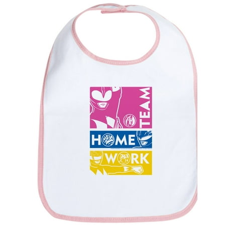 

CafePress - Power Rangers Team Home Work - Cute Cloth Baby Bib Toddler Bib