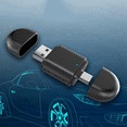 thumbnail image 2 of 2-in-1 Smart AI Box Wireless CarPlay Adapter & Android Auto Wireless Adapter Support Wired to Wireless USB & Type-C, 2 of 7