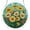 E, variant on Colorful Acrylic Circle Puzzle Pendant, Round Wall Art Decoration, Cheerful Home Decor Gift Giving, Bright Geometric Puzzle Hanging