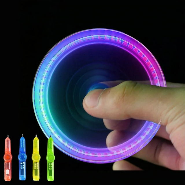 Boreal Craft Pen With LED Light To Help Stress Reducer Thinking Ballpoint Pen Pen Stress Anxiety With Bulk Pens Misprinted Scrapbook Pens for Paper Calligraphy Pen Doodling Pens Metal Ink Pens
