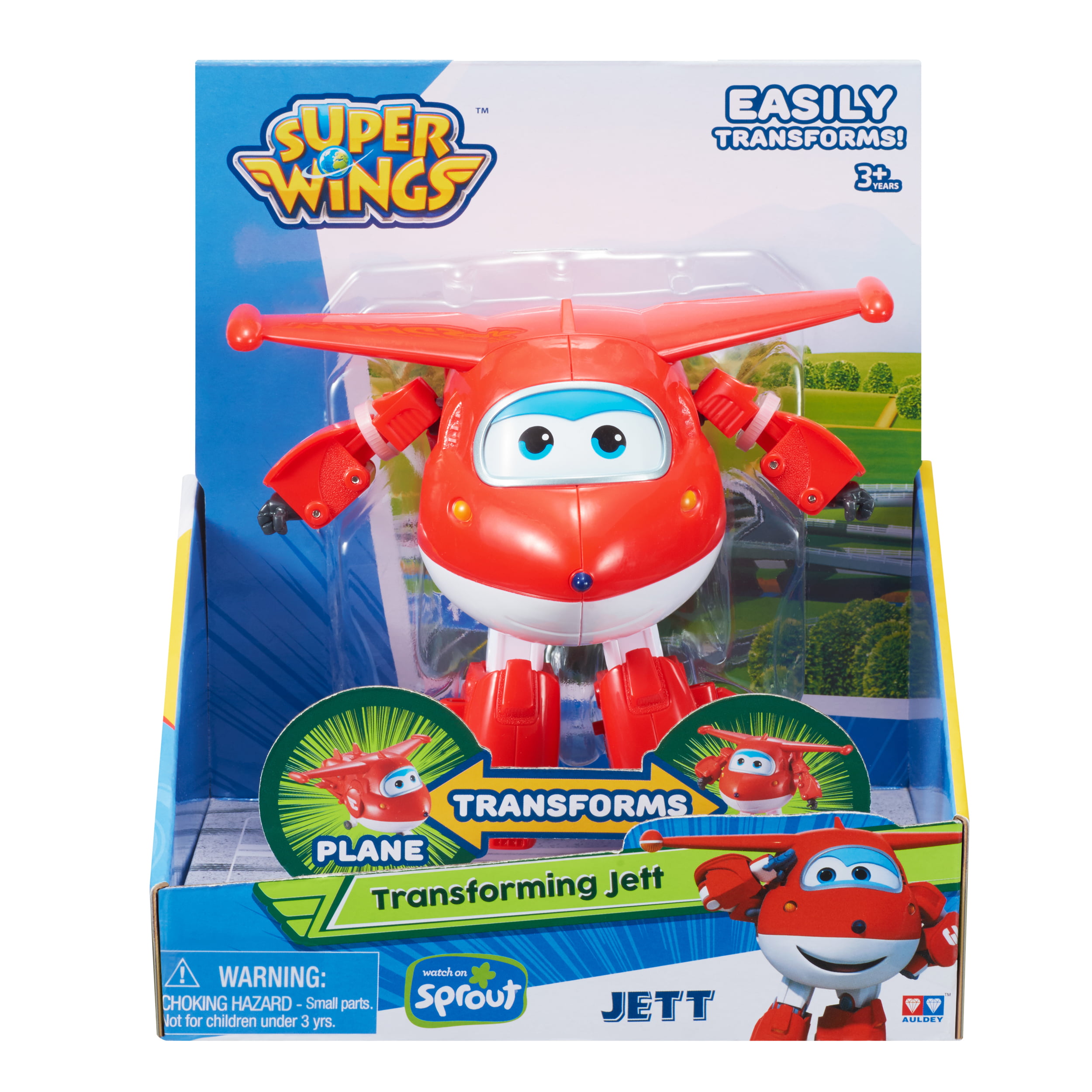 2in1 Super Wings Robot to Airplane Plane Transformable Superwings Figure Kid Toy 