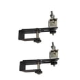 thumbnail image 1 of koolsoo 2 Pieces Car Tent Crossbar Bracket Easy to Install Multipurpose Fixing Clamp Clamping 24 to 26mm, 1 of 9