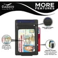thumbnail image 3 of Money Clip Leather Wallet For Men Slim Front Pocket RFID Blocking Card Holder With Super Strong Magnetic, 3 of 6