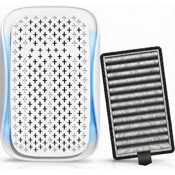 Portable Air Purifier with HEPA Filter and Ionizer for Bedroom or Pet Areas