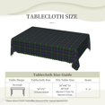 thumbnail image 6 of Rectangle Table Cloth, Clan Macdonald Scottish Tartan Plaid Resistant Washable Tablecloth Decorative Table Cover for Dining, Indoor and Outdoor, 6 of 6