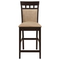 thumbnail image 4 of Gabriel Closed Back Counter Chair Cappuccino (Set of 2), 4 of 11