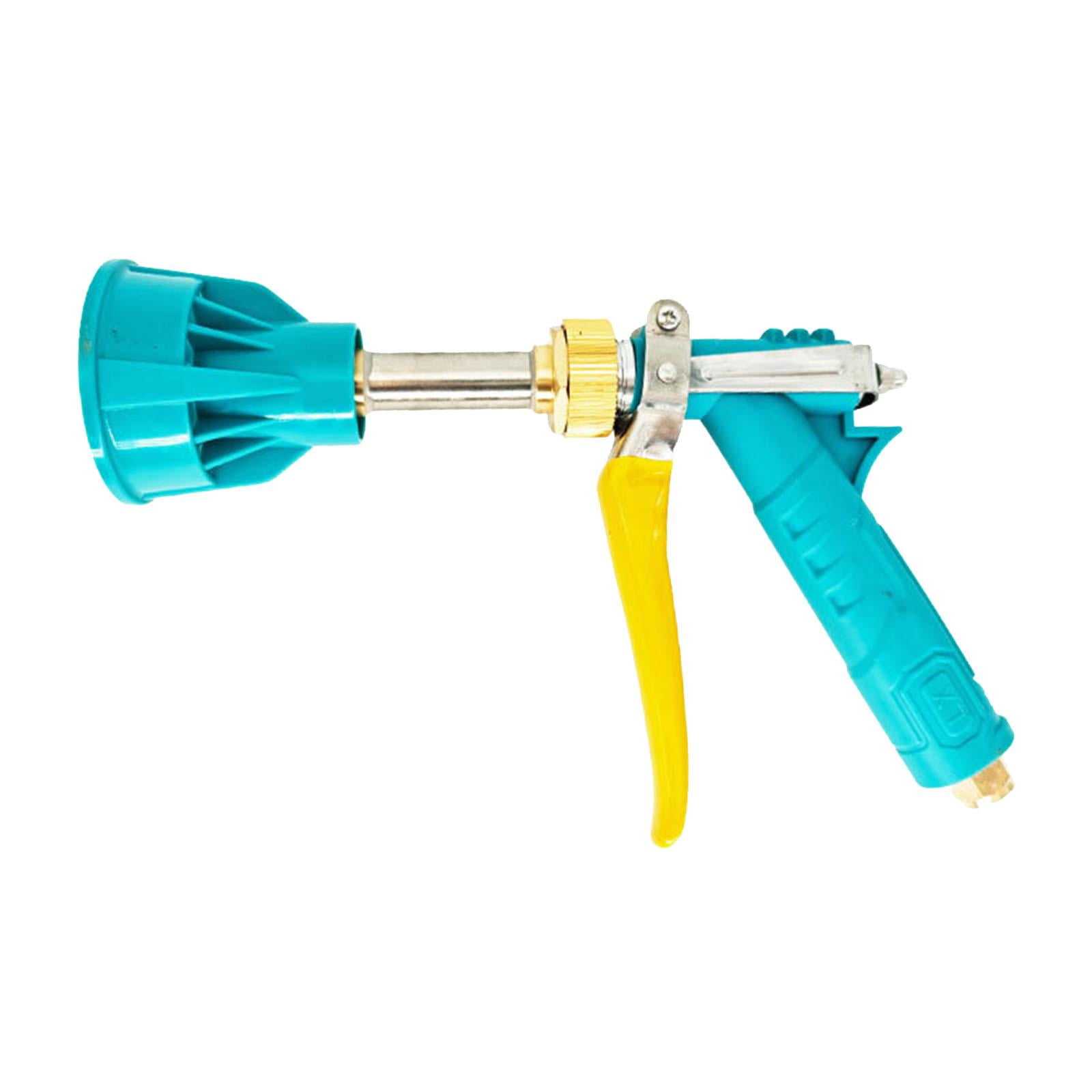 figatia Garden Hose Nozzle Heavy Duty Quick Connector, Hose Attachment, Agricultural Sprayer High Power Washer Sprayer for Lawn Patio Short