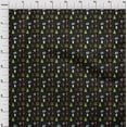 thumbnail image 3 of oneOone Rayon Black Fabric Merry Christmas Craft Projects Decor Fabric Printed By The Yard 56 Inch Wide-HKM, 3 of 6