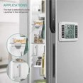 thumbnail image 2 of Fridge/freezer thermometer, wireless fridge thermometer with 2 Se, 2 of 5
