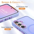 thumbnail image 4 of Funda de teléfono YENAPOON para Samsung Galaxy S25 con protector de pantalla, 4 of 7